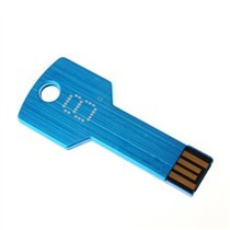 便攜與創(chuàng)意兼?zhèn)?科勒德鑰匙金屬U盤（淺藍(lán)色 32G）深度評(píng)測(cè)
